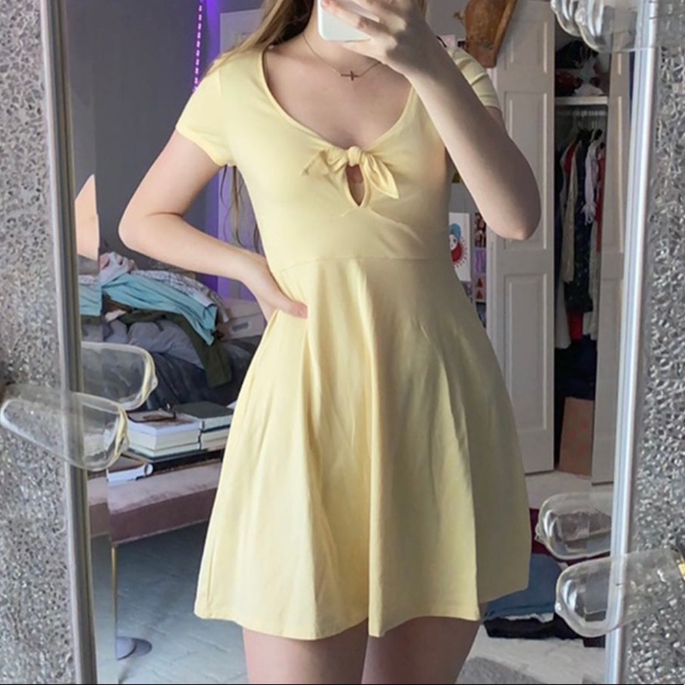 yellow sundress
